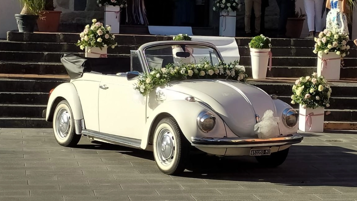 Maggiolino Cabrio Bianco