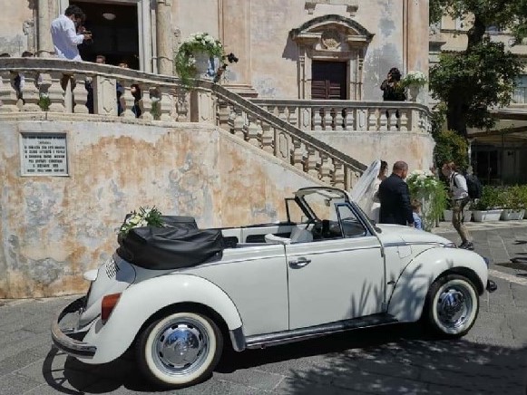 Maggiolino Cabrio Bianco